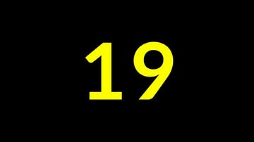 19 Seconds Countdown Timer With Sound Effect