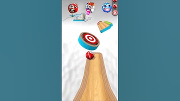 INSANE Going Balls Speedrun! NEW Ball vs the Hardest Path Ever! #shorts #goingballs