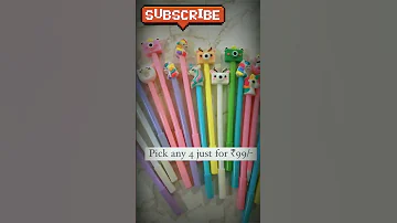 Unicorn 🦄 pen | 4 pens in 99 only 😱 | China item | cheapest rate 😳 | #shorts #viral @crazyXYZ