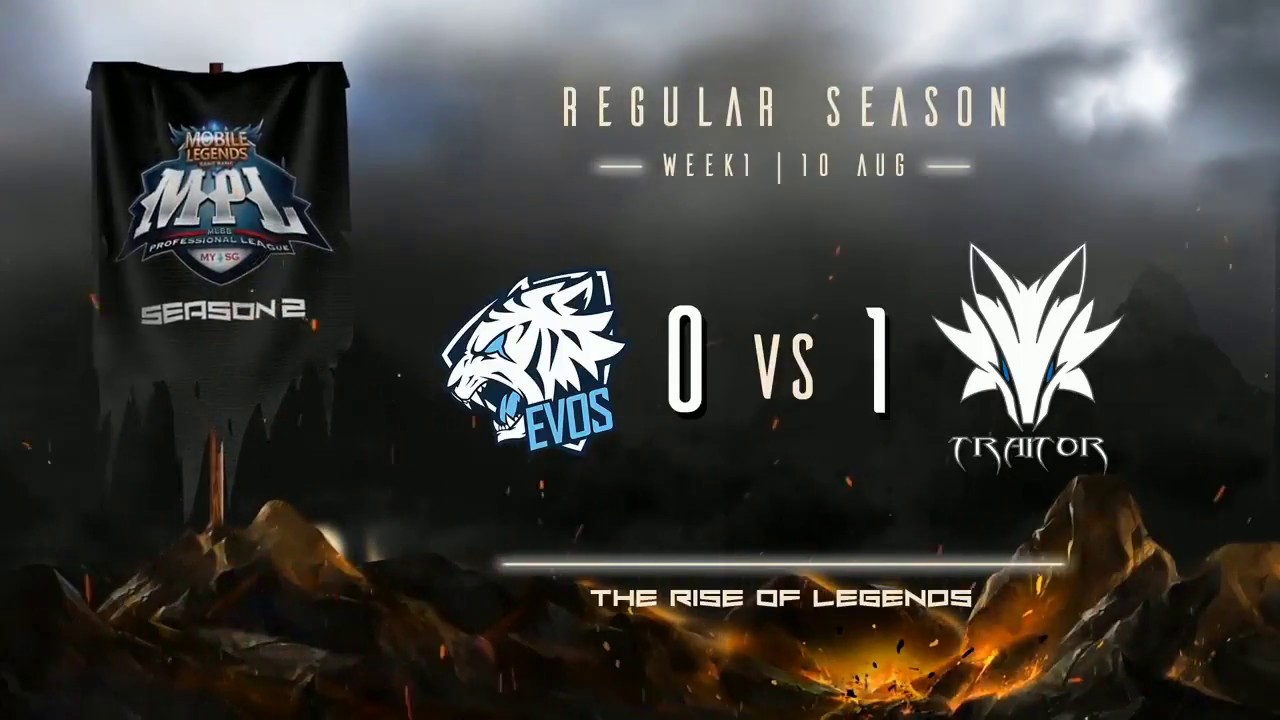 MPL MY/SG SEASON 2 : EVOS Esport SG VS Traitor (ALL MATCH) Week  1 Day 2