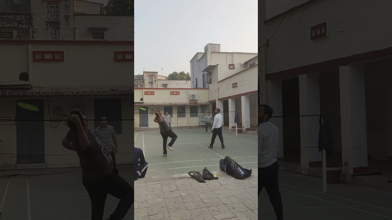 Actual Badminton Doubles. Saturday shines.