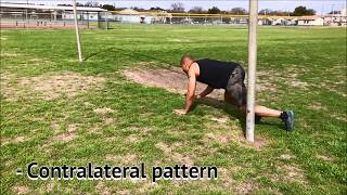 Foot Hand Crawl: Demo by Eric