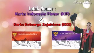Letak Nomor KIP dan Nomor KKS _ Mengetahui Letak Nomor KIP Pelajar dan Nomor KKS