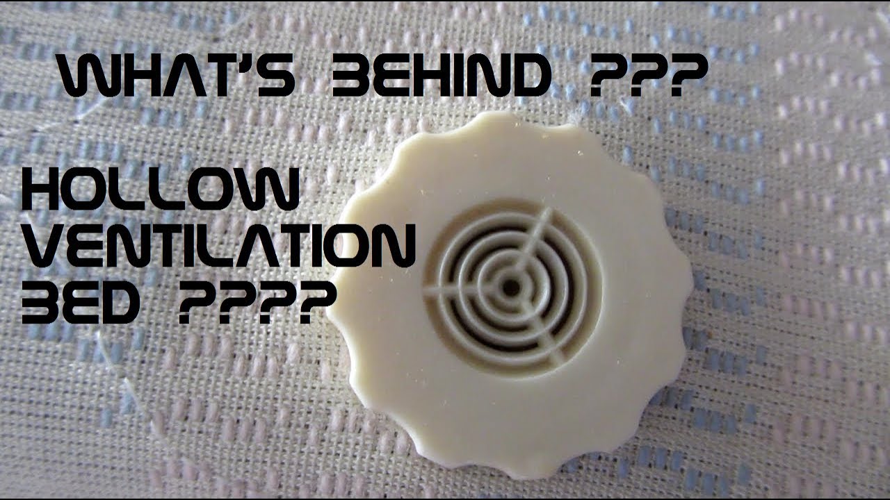 ¿Qué hay detrás del hueco ventilación de un colchón?