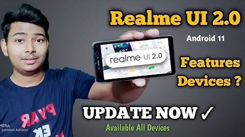 Realme UI 2.0 | Update Now ✓ | Android 11 - Features & Devices list | Detailed 🔥 @realme