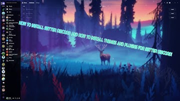 HOW TO INSTALL BETTER DISCORD AND PLUGINS/THEMES FOR BETTER DISCORD