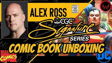 CGC Signature Series Unboxing | Alex Ross