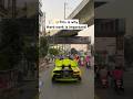 Lamborghini transforming in Indian traffic! #supercar