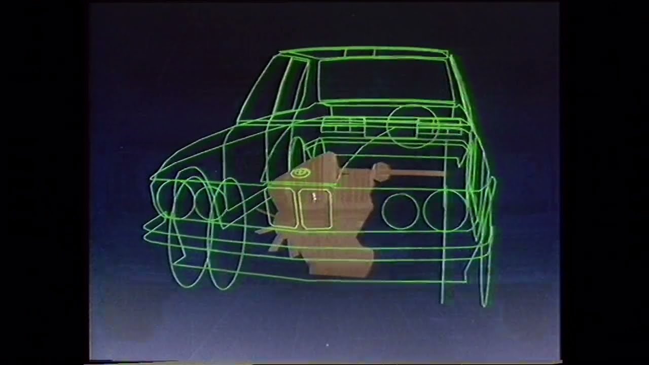 BMW 7 e23 promotion 1984 taken from Umatic