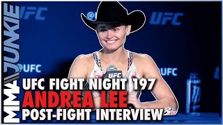 Andrea Lee: Valentina Shevchenko Pretty Close To Perfect Post - Fight