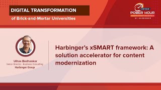 Snippet: Harbinger’s xSMART framework: A solution accelerator for content modernization screenshot 5