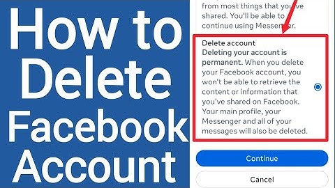 How to Permanently Delete Your Facebook Account (Step-by-Step Guide) | 2025