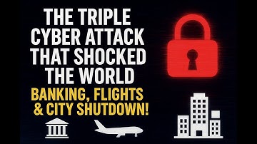 “The Triple Cyber Attack That Shocked the World: Banking, Flights & City Shutdown!”