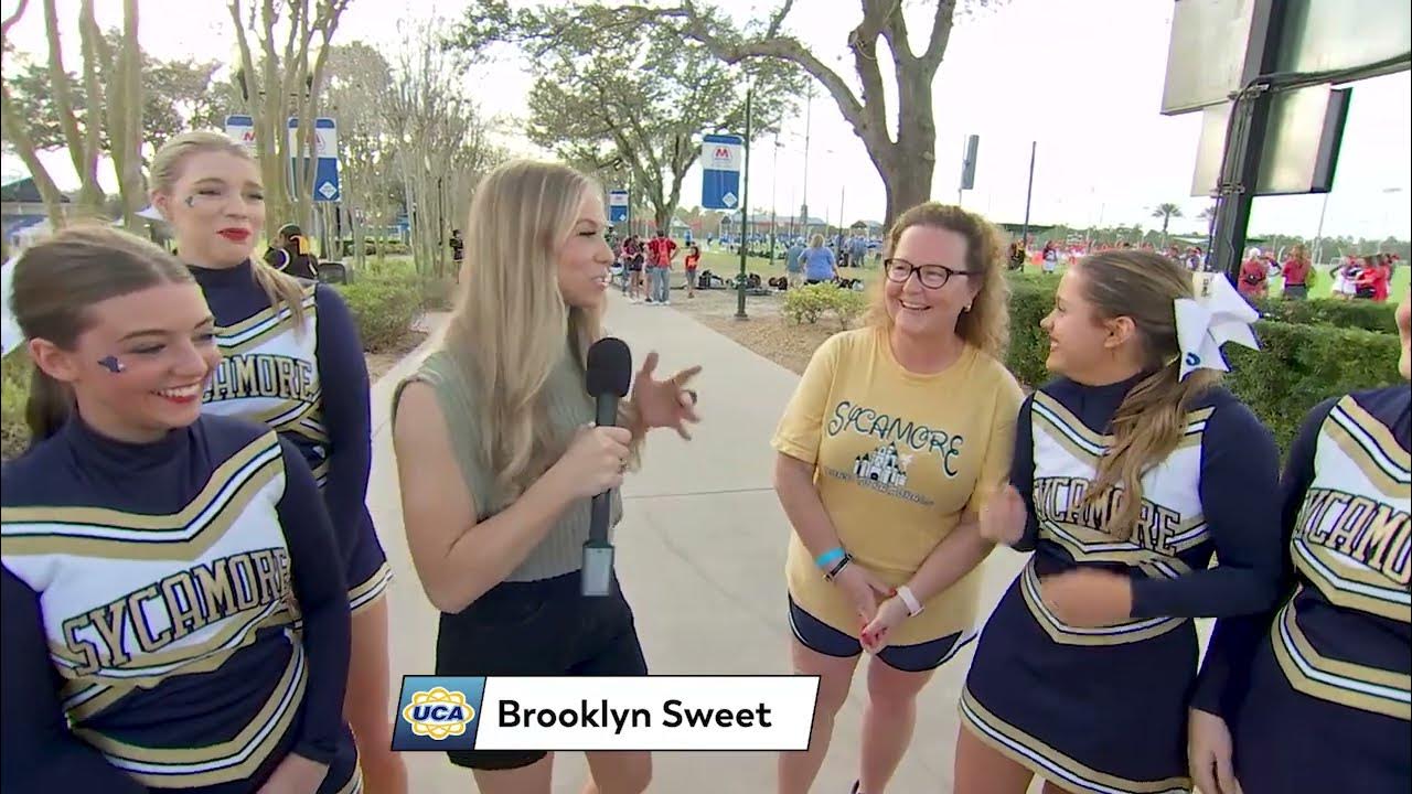 Sycamore High School Cheer Went Retro with their Uniforms For NHSCC