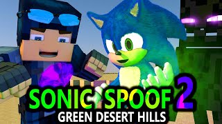 SONIC SPOOF 2 GREEN DESERT HILLS ZONE (official) Minecraft Animation Series Season 1