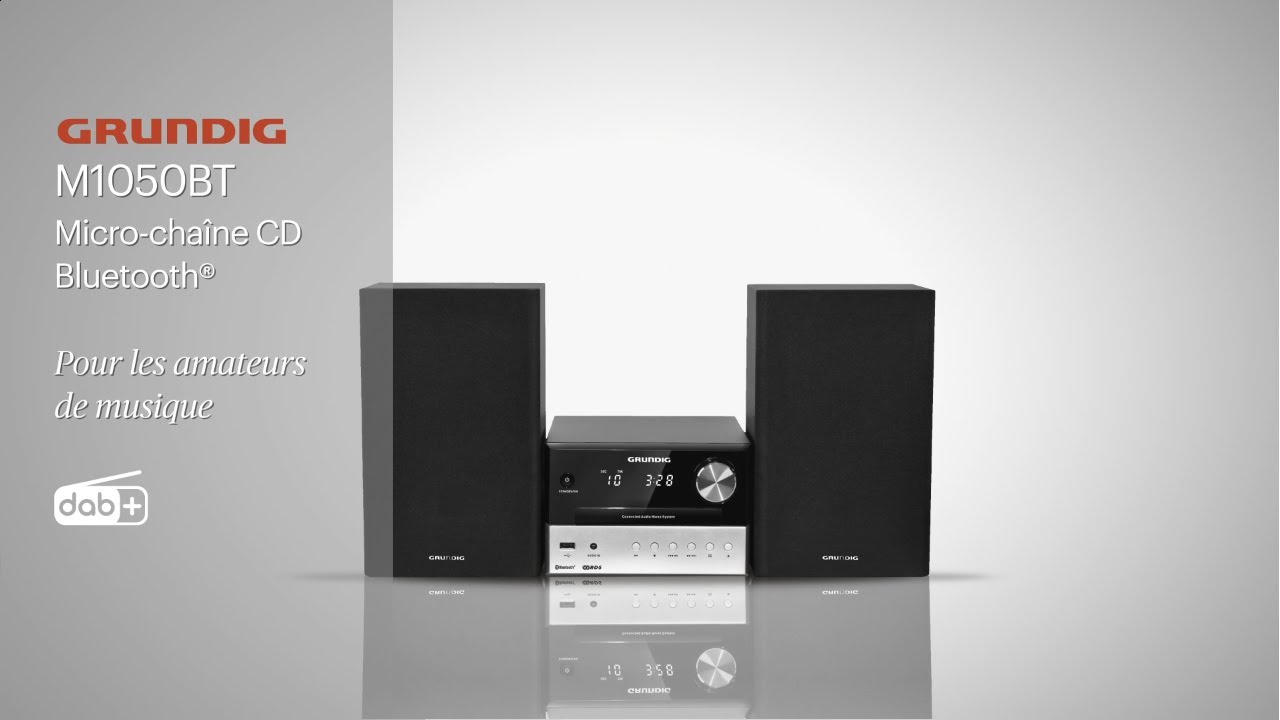 Micro-chaîne hifi M1050BT | Grundig - YouTube
