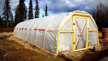 High Tunnel Build (Part 2 ) | Off Grid Living