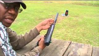 Ruger Mark 1 Pellet Pistol Penetration Demo No. 1