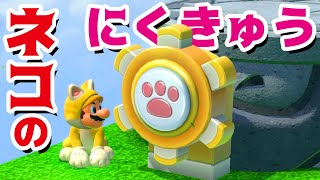 【ゲーム遊び】#3 スーパーマリオ3Dワールド 1-3 ネコの肉球 キノピオ隊長＆めがねピオ登場 はじめての3Dワールドを2人でいくぞ！【アナケナ&カルちゃん】Super Mario 3D World