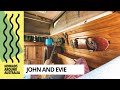 VAN tour of a Toyota Hiace pop top| #VANLIFE INTERVIEW| Off grid campervan conversion with wood