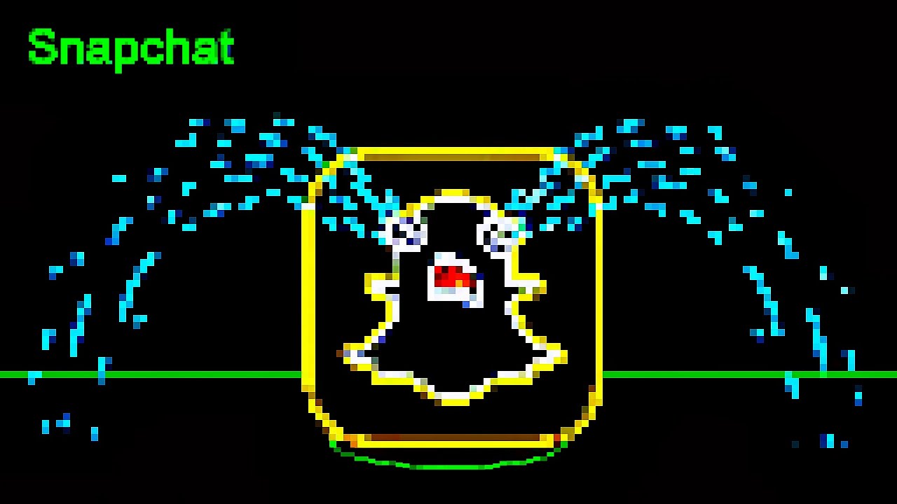 Crying Logo Characters (8-bit Sound effect) Pixel Style animation