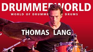 Thomas Lang: Improvised Drum Solo  #thomaslang #drummerworld #drumsolo