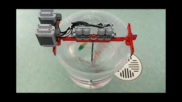Creating a BIG vortex with LEGO Motors