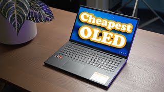 Gaming On The CHEAPEST Laptop With An OLED Display