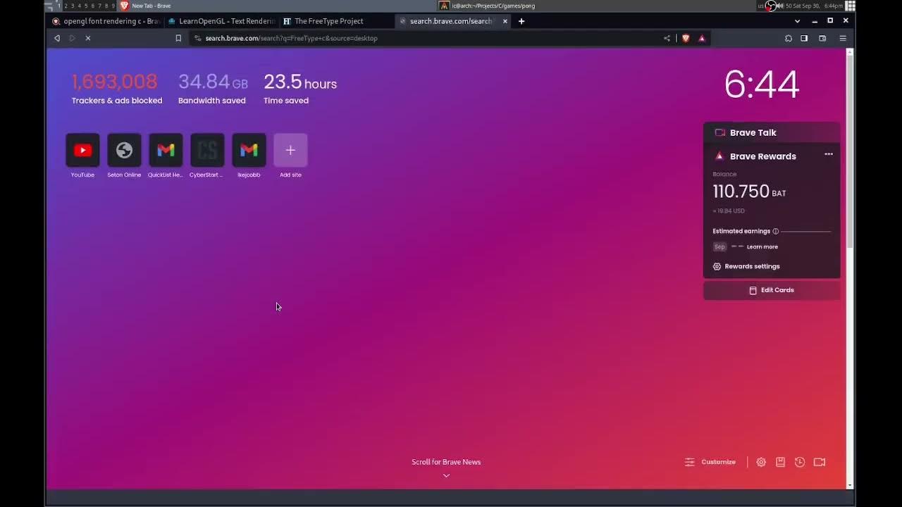 Game Development in C Rendering Text With SDL YouTube