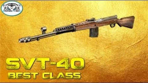 BEST CLASS SETUP | SVT-40 RIFLE | Call of Duty WWII