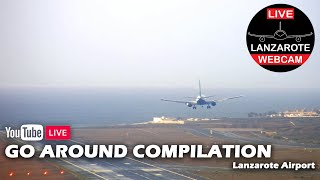 GO AROUND COMPILATION I | LanzaroteWebcam