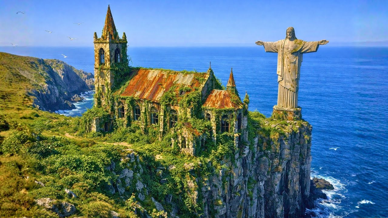 My 155Days Turning an Abandoned Church Into Luxury Modern Glass House (ASMR)