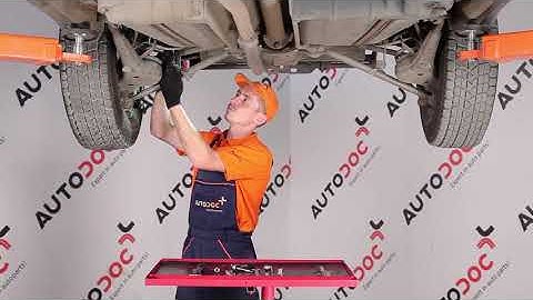 How to change rear Anti Roll Bar Link on TOYOTA RAV4 TUTORIAL | AUTODOC