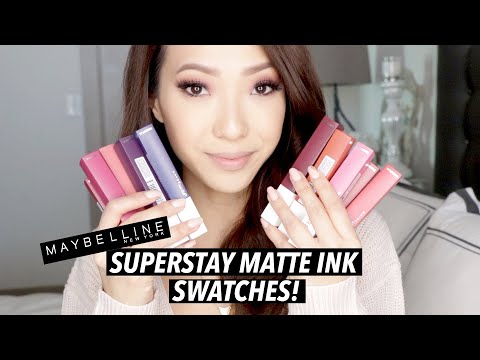 new-maybelline-superstay-matte-ink-liquid-lipstick-swatches!