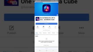 Social Networks : All in one - 3D Media Cube! Great tool to have! screenshot 2