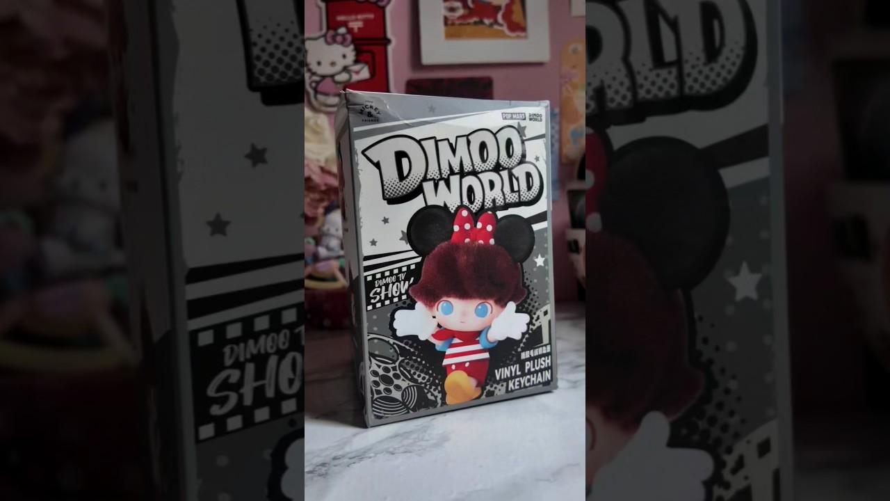 Popmart Dimoo World Disney plush pendants 