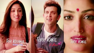 Main Tere Kabil Hoon Jubin Nautiyal Full Screen Status | Hrithik Roshan Yami Gautam Love Status