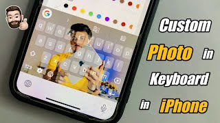 How to set Custom Photo in Keyboard in iPhone screenshot 4