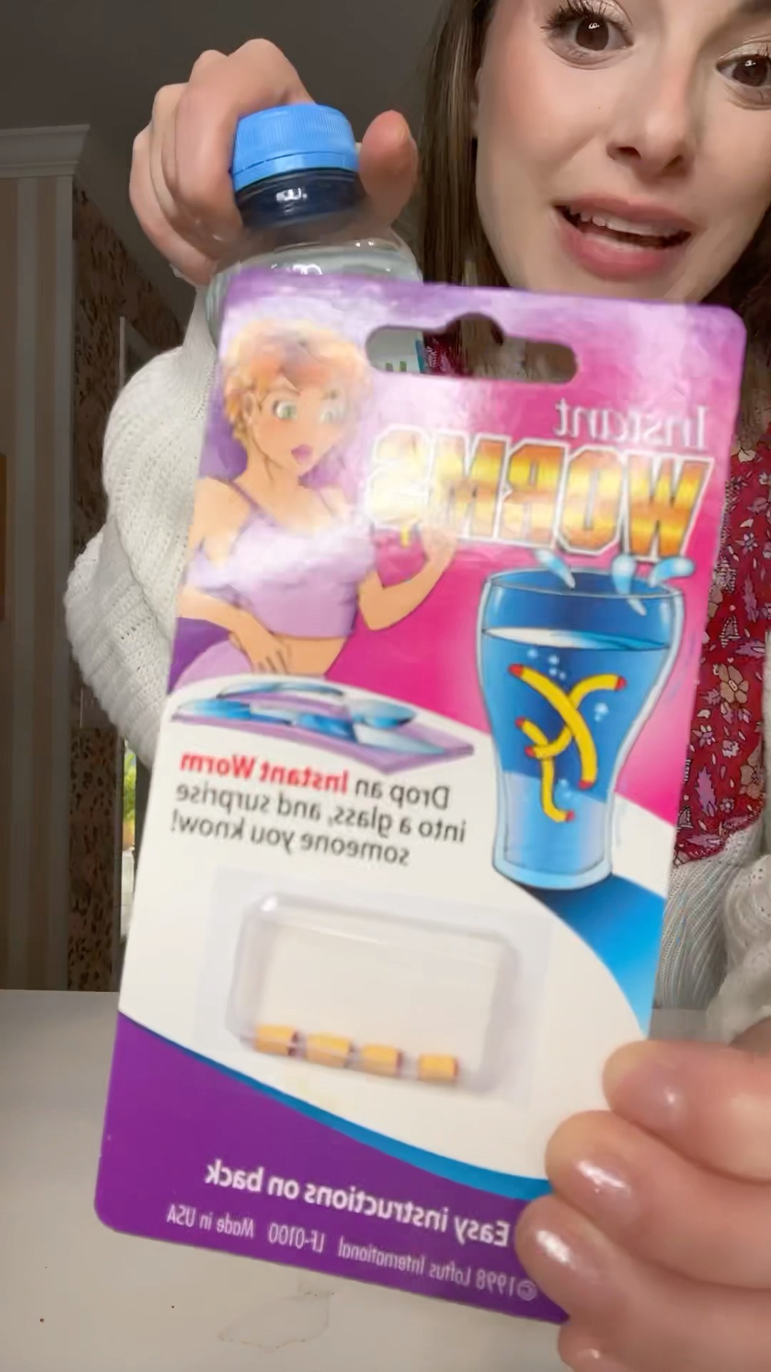 Instant worms are the perfect prank?? #prank #comedy