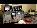 Ten-Tec Century-21 Transceiver CW QSO (Morse Code)