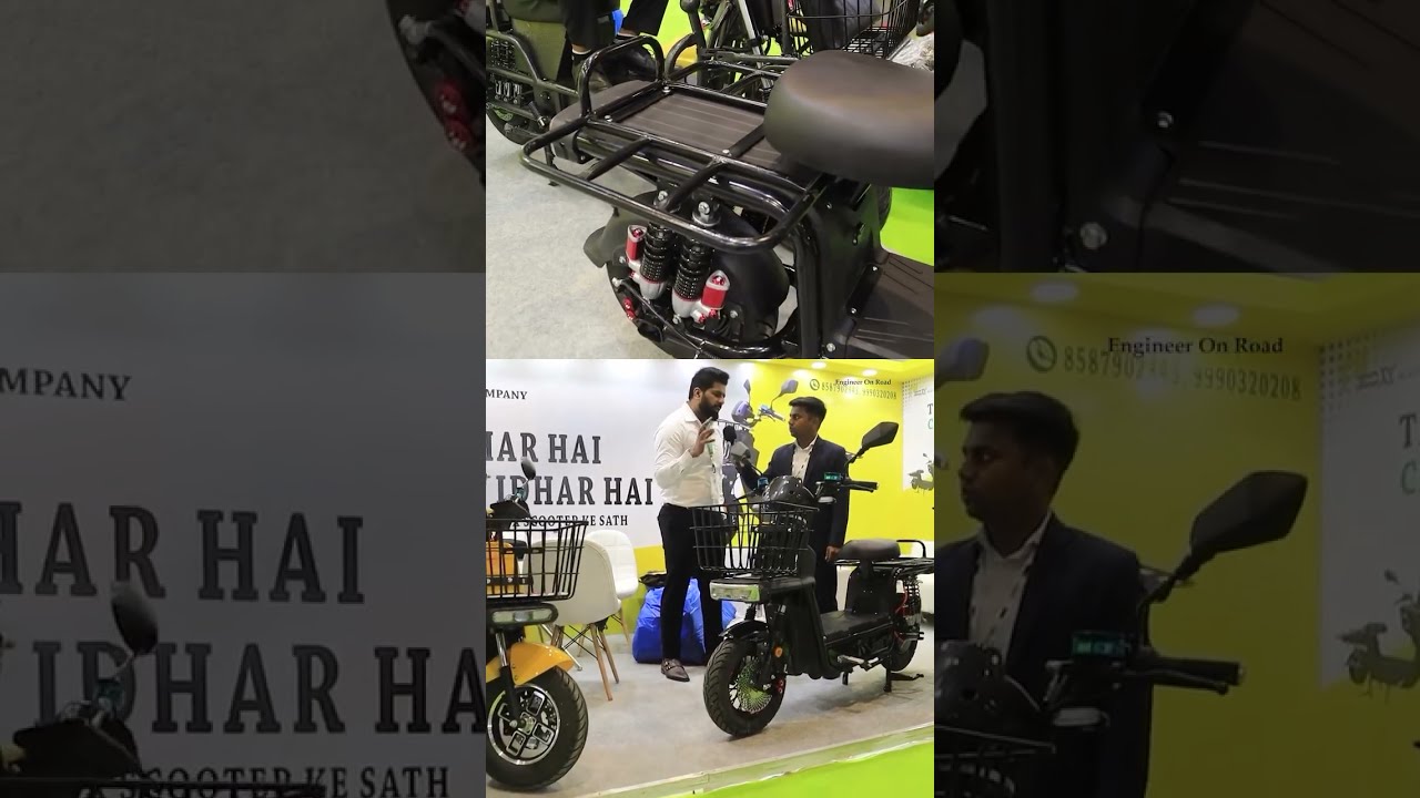 Eox Electric Loader Scooter Powerful Eco Friendly Ride For Vendors ElectricScooter