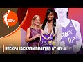 The LA Sparks select Rickea Jackson with the No. 4️⃣ pick | WNBA Draft