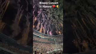 Breezy Concert Is History. #breezybowlxx #cbreezy #fyp #Viral