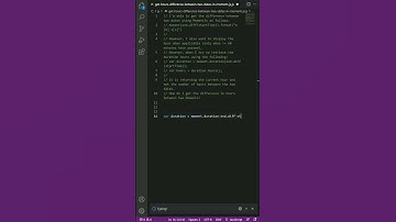 javascript - Get hours difference between two dates in Moment Js