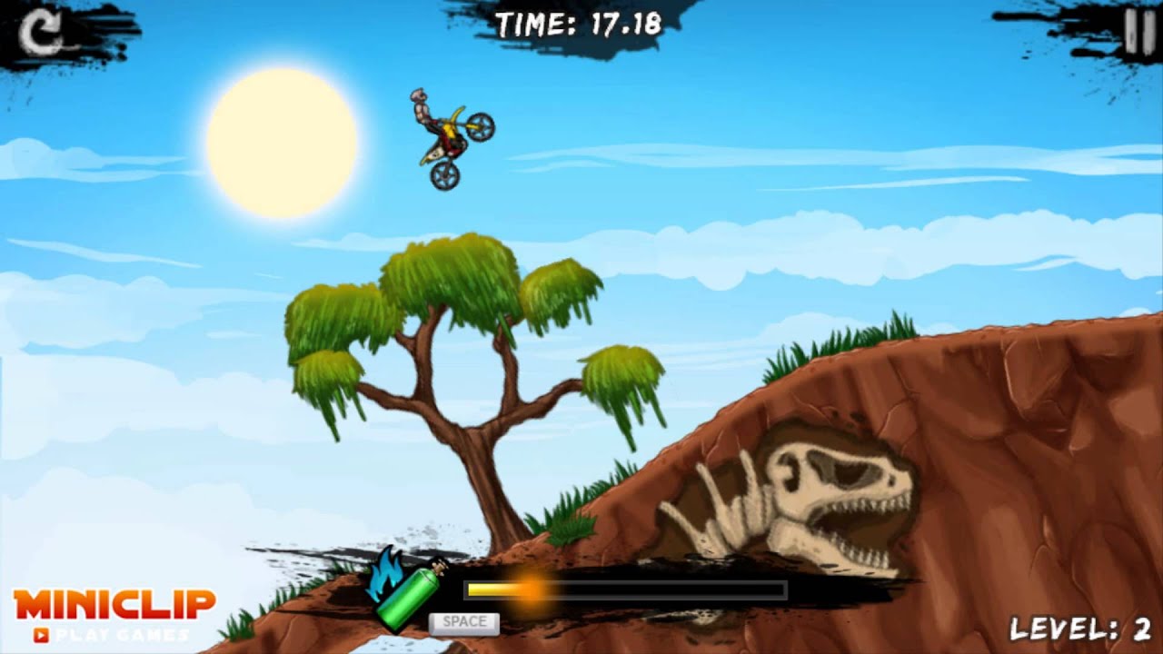 Bike Rivals Level 1 - 4, New Flash Game - YouTube
