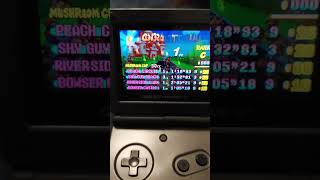 Getting a C Rank on Mario Kart: Super Circuit #shorts #mariokart #gameboyadvance #mario