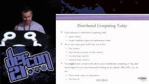 Alex @ DEF CON 2017 Massive Attacks with Distrib