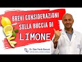 Brevi considerazioni sulla buccia di limone