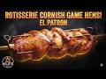 Forget Chicken!  This Is Better!  Rotisserie Grilled Game Hens on El Patron!