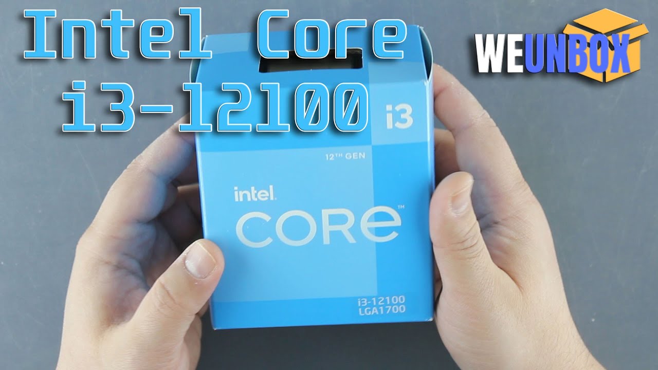 Intel Core i3-12100F Alder Lake Socket 1700 3.30GHz 12th